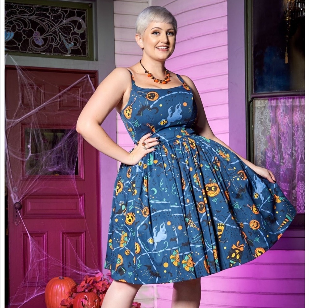 Jenny dress in lantern print